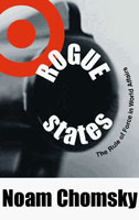 cover photograph of Noam Chomsky's book Rogue States