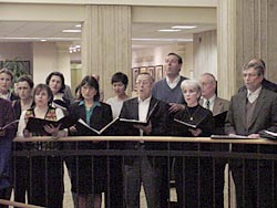 photograph of the United Nation's Choir