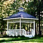 photograph of a bandstand